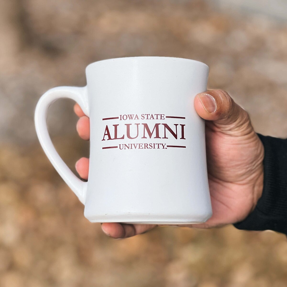 Iowa State University White Alumni Mug